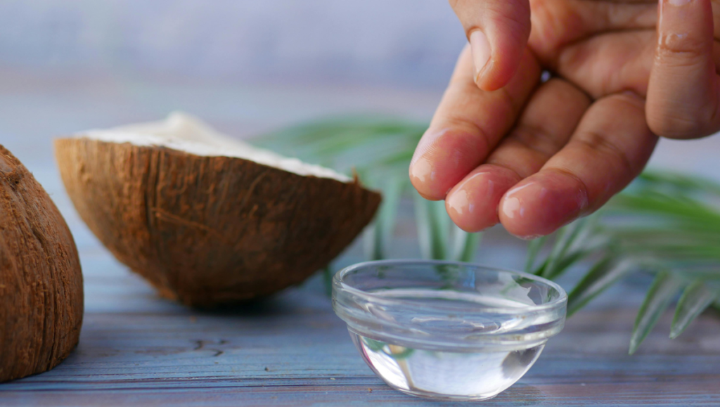Coconut Oil in the Navel